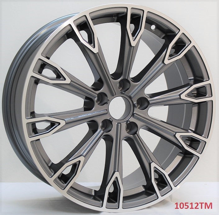 18" Sliver Wheels Fits Audi A3 S3 A43 S4 A5 S5 A6 S6 A7 S7 A8 S8 Q3 Q5 SQ5 RS5 RS7 TT QUATTRO ALLROAD