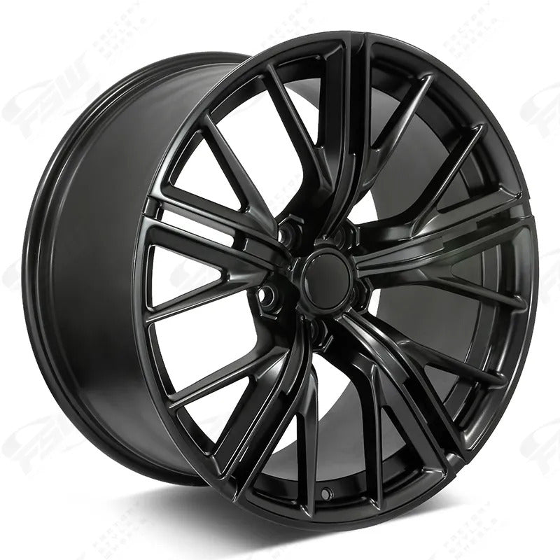 20" ZL1 Style Satin Black Wheels Fits Chevy Camaro ZL1 SS LT